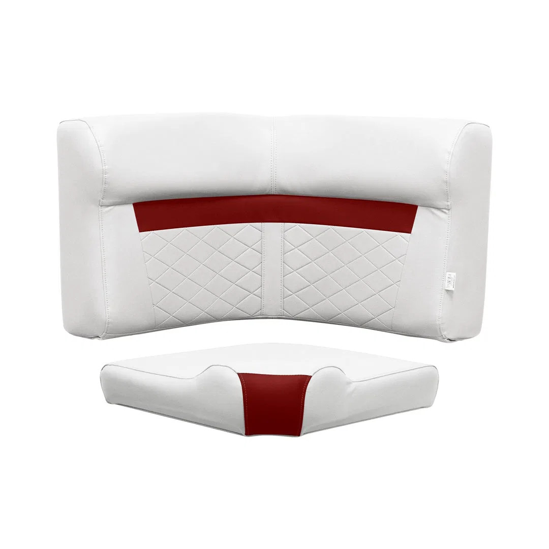 DLX133-1906 – WISE SEATING Boat Seat, Cushion Only Lounge Seat Corner Seat Non-Adjustable Non-Foldable 25-3/8 Inch Le...